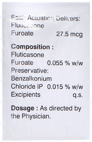 Fluticatone Nasal Spray 6Gm